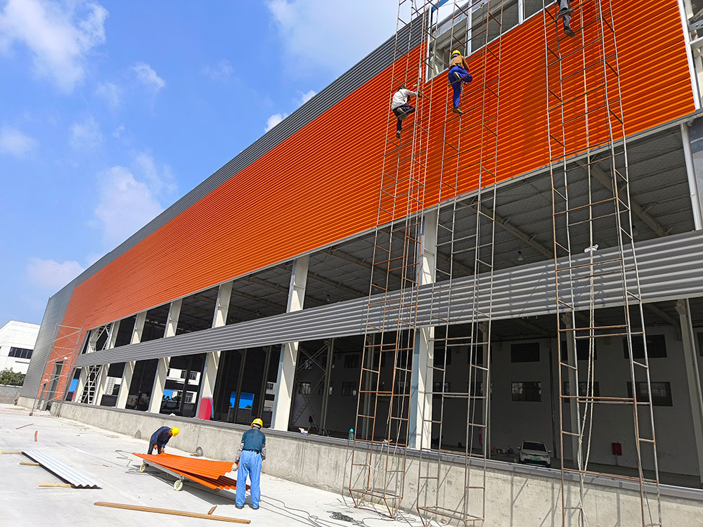 易連愷廠房彩鋼瓦案例 