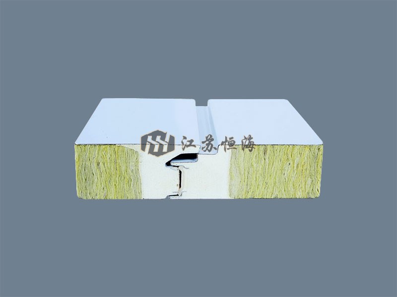 聚氨酯封邊巖棉夾芯板