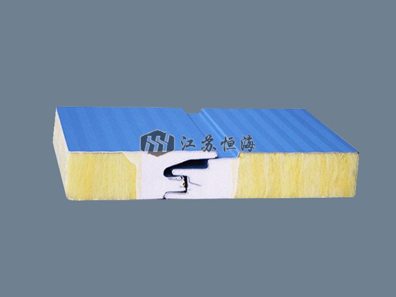 聚氨酯封邊玻璃絲綿夾芯板